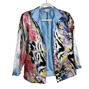 Grace Chuang 100% Silk Jacket Sz. S